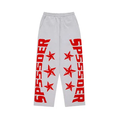 Pre-owned Sp5der Mx555 Sweatpant 'heather Grey' | Men's Size S In Gray