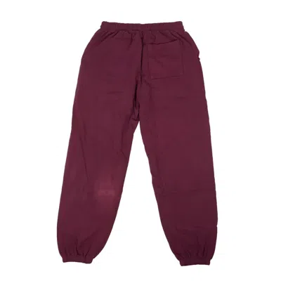 Sp5der Nocturnal Highway Sweatpant - Purple In Burgundy