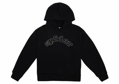 Pre-owned Sp5der Og Logo Hoodie In Black