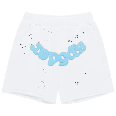 Pre-owned Sp5der Og Logo Sweatshort 'white' | Men's Size Xl