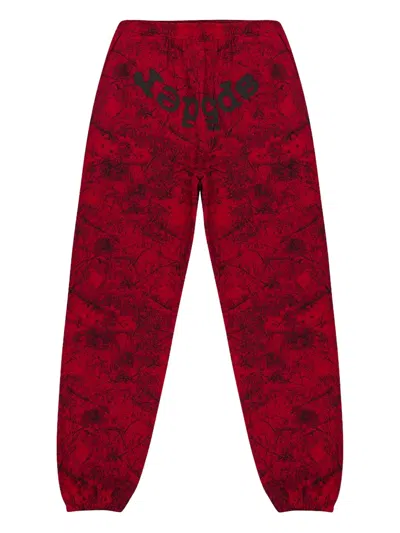 Sp5der Og Tree 运动裤 In Red