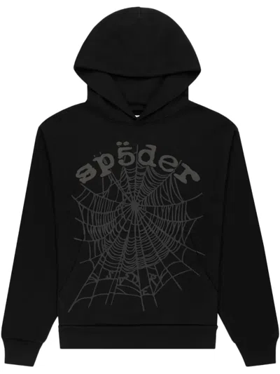 Sp5der Og Web "black" Hoodie