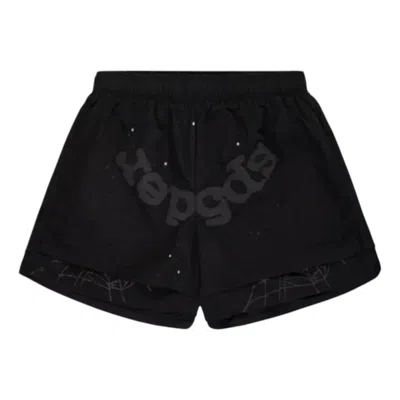 Sp5der Og Web Double Layer Short 'black'