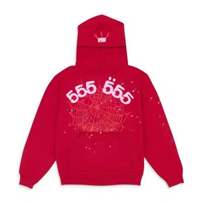 Sp5der Og Web Hoodie - Red