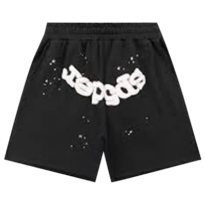 Pre-owned Sp5der Og Web Logo Sweatshort 'black' | Men's Size M