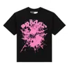 Sp5der Scattered Og Web V2 T-shirt In Black