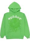 Sp5der Web "green" Hoodie In Green
