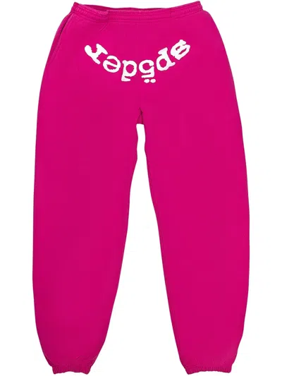 Sp5der Og Web V2 "pink" Track Pants
