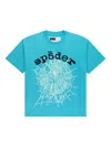 Sp5der Og Web V2 T-shirt In Blue
