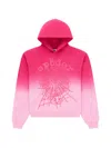 Sp5der Ombre-effect Hoodie In Multi