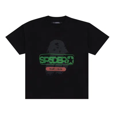 Pre-owned Sp5der Oversized Reunion Tee 'black' | Men's Size Xxl