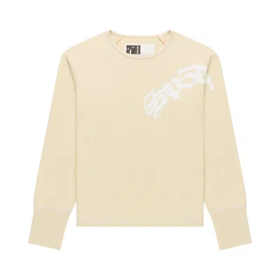 Pre-owned Sp5der Oxy Long-sleeve 'cream' | Copper | Men's Size Xxl In Brown