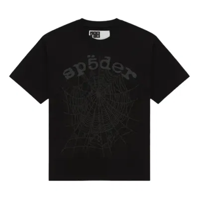 Sp5der Phantom Og Web T-shirt In Black