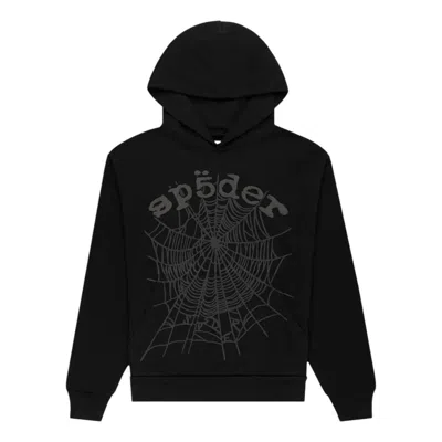 SP5DER SP5DER PHANTOM WEB HOODIE 'BLACK'