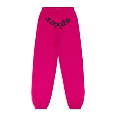 Sp5der Pink Og Web V2 Sweatpants