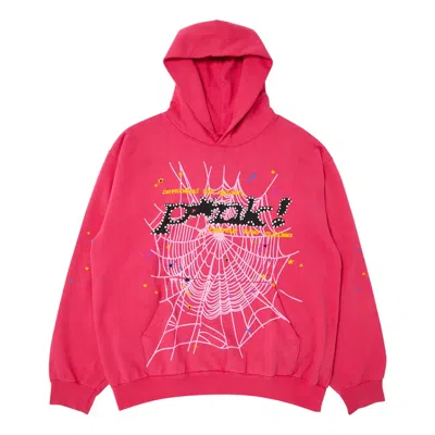 Sp5der P*nk Hoodie 'pink'