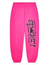 Sp5der P*nk Sweatpants In Pink