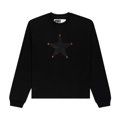 Pre-owned Sp5der Pornstar Longsleeve Tee 'black' | Men's Size L