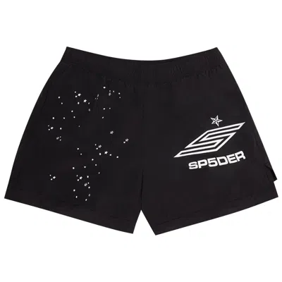 Pre-owned Sp5der Pro Double Layer Short 'black'