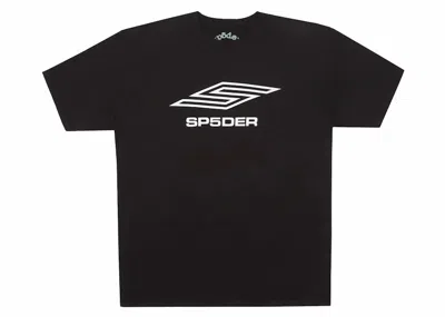 Pre-owned Sp5der Pro Lw Tee Shirt In Black