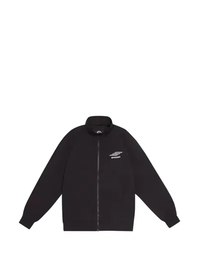 Sp5der Pro Windbreaker In Black