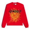 Sp5der Punk V2 Spider-web-graphic T-shirt In Red
