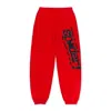 Sp5der Punk V2 "red" Track Pants In Red