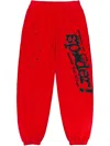 SP5DER PUNK V2 "RED" TRACK PANTS