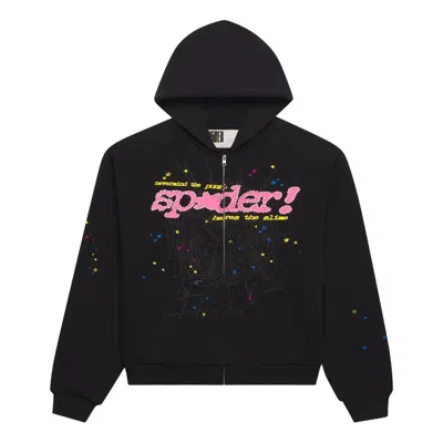 Sp5der Punk V2 Zip Up 'black'