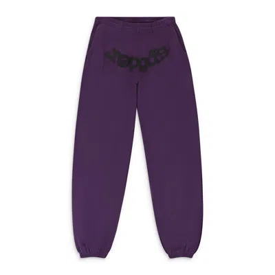 Sp5der Purple Classic Sweatpants