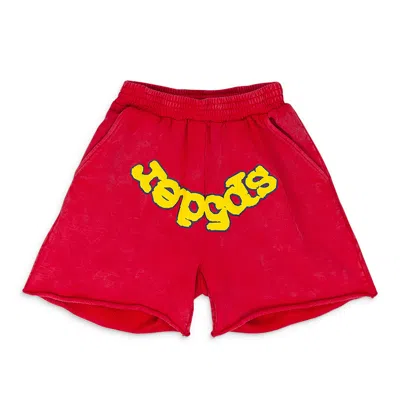 SP5DER RED OG LOGO SWEATSHORT