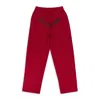 Sp5der Elasticated-waist Trousers In Red