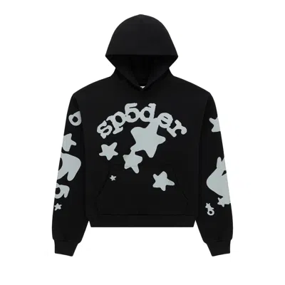 Pre-owned Sp5der Reflective Beluga Hoodie 'black' | Men's Size M