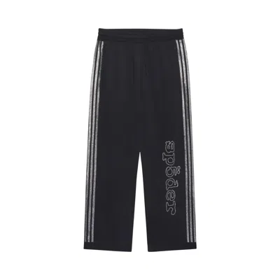 Pre-owned Sp5der Rhinestone Track Pant 'black' | Men's Size Xs