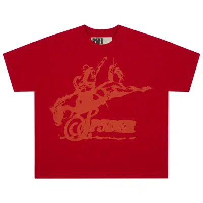 Pre-owned Sp5der Rodeo Hw Tee 'red' | Men's Size Xl