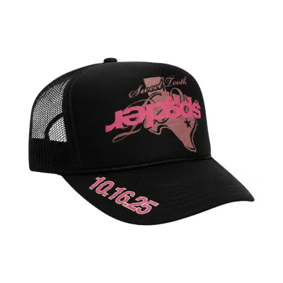 Pre-owned Sp5der Rodeo Texas Trucker 'black' | Men's Size Onesize