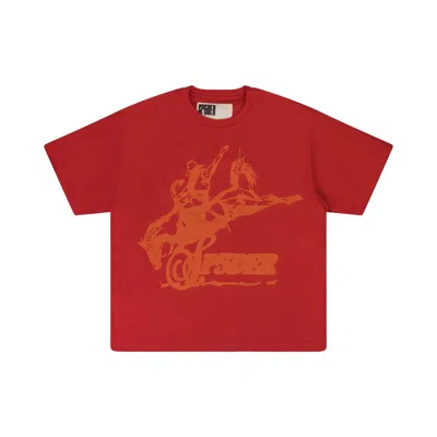 Pre-owned Sp5der Rodeo T-shirt 'red' | Men's Size Xl