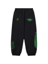 Sp5der Script Warm Up Track Pants In Black