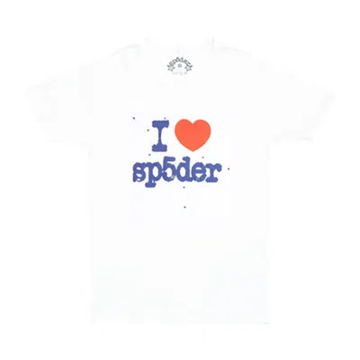Pre-owned Sp5der Souvenir Baby Tee 'white' | Women's Size S