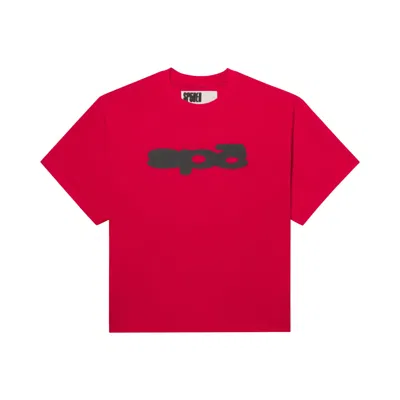 Pre-owned Sp5der Sp5 Bubble Tee 'red' | Men's Size L
