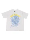 Sp5der Spider Web Logo T-shirt In White