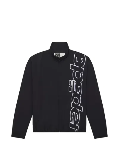 Sp5der Spiderbite Track Jacket In Black