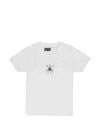Sp5der Spider-print T-shirt In White