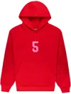 Sp5der Stadium Hoodie In Red