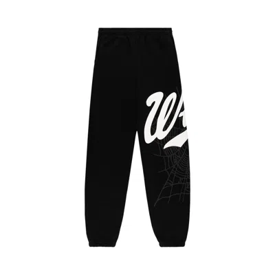 Pre-owned Sp5der Stadium Sweatpant 'black' | Men's Size M