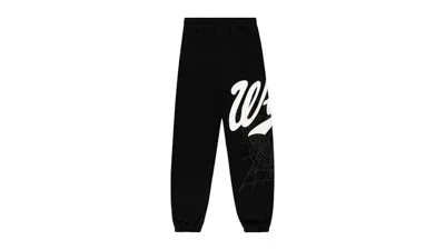 Pre-owned Sp5der Stadium Sweatpant In Black