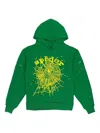 Sp5der Star Og Web V2 Hoodie In Green