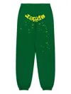 Sp5der Star Og Web V2 Track Pants In Green