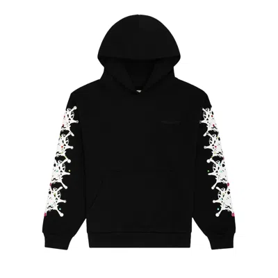 Pre-owned Sp5der Stone Hoodie 'black' | Men's Size M