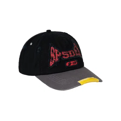 Pre-owned Sp5der T&f 6-panel Hat 'brown' | Men's Size Onesize